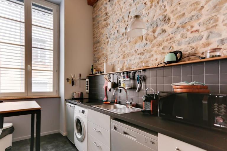 里昂Guestready - Charmant Loft Croix-Paquet Pour 2公寓 外观 照片